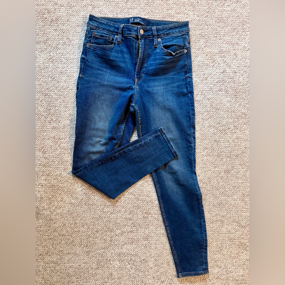 GAP Blue Skinny Jeans with Stretch